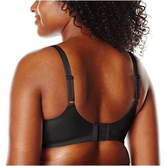 Bali Women's All Around Smoothing Underwire Bra Black Size 42DD NEW - Picture 8 of 10